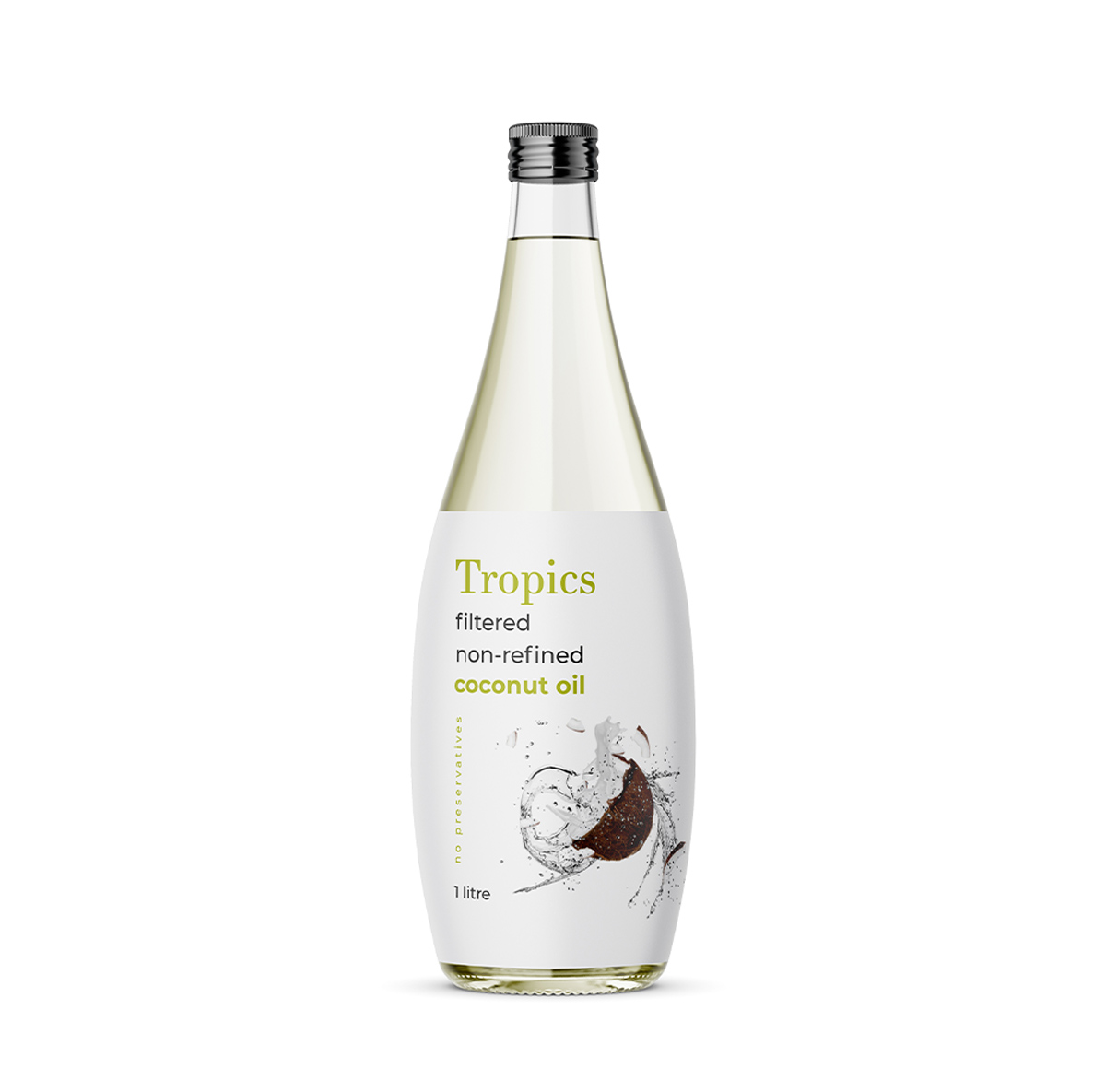Tropics bottle design